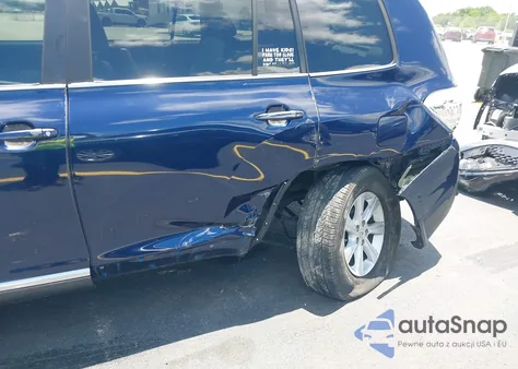 2012 Toyota Highlander Se z USA, uszkodzony, nr VIN 5TDZA3EH2CS031126